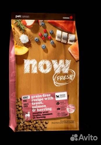 NOW fresh Беззерновой для Взрослых Собак с Форелью