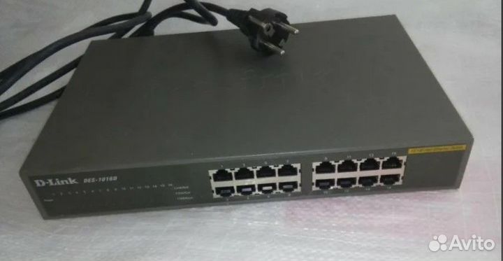 Коммутатop cnet cnsh(csh) -1600 и D-Link 1016D