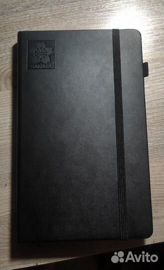 Скетчбук Sakura с черными листами А5