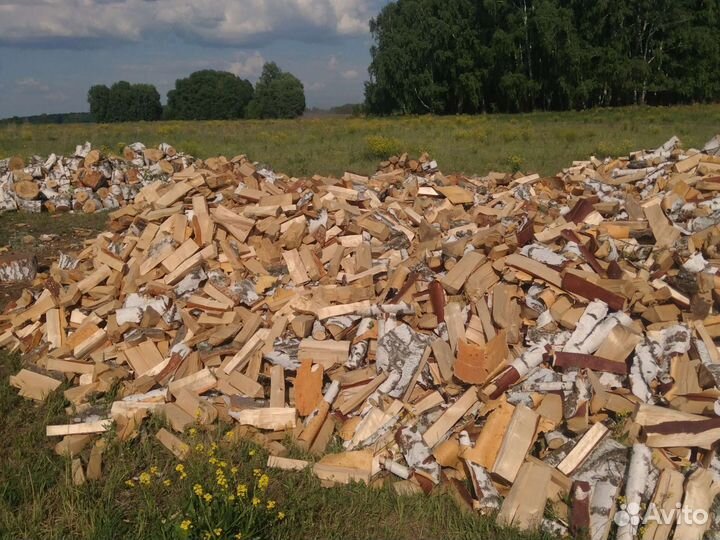 Продам колотые дрова и в чурках