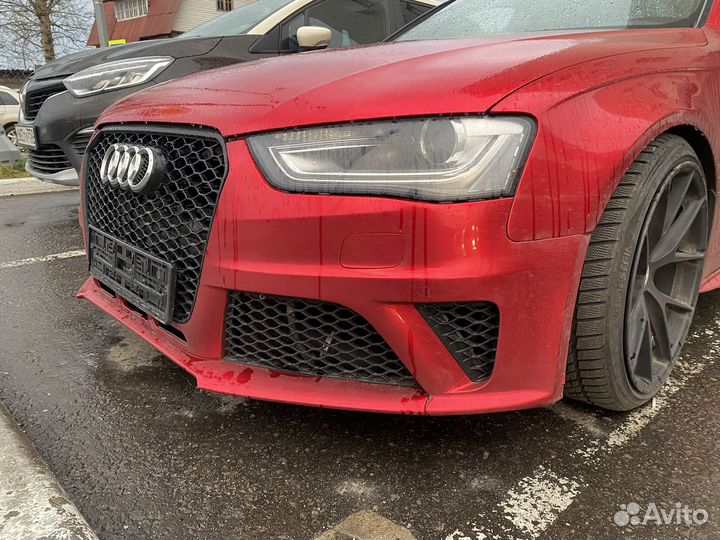 Бампер Audi A4 B8 RS стиль