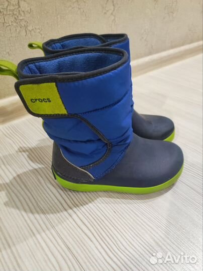 Crocs детские сапоги c 12