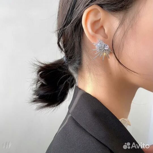 Серьги новые праздничные