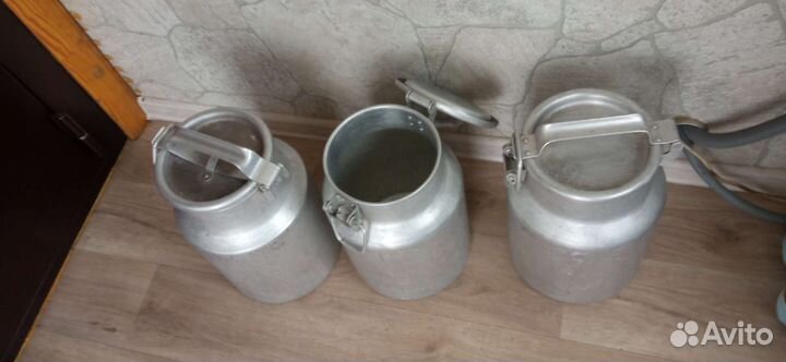 Фляга, бидон алюминиевая 10 литров