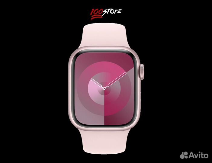 Apple Watch S9 45mm Pink S/M