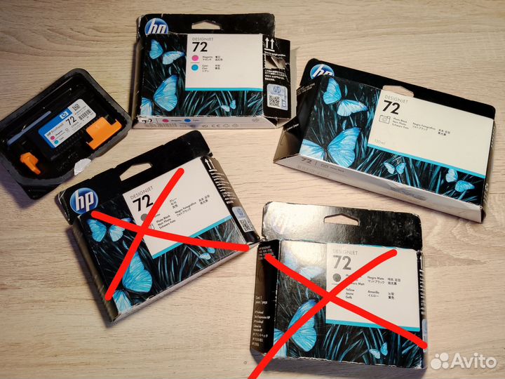 Designjet 72 Картриджы для принтера