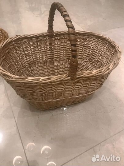 Корзина плетеная