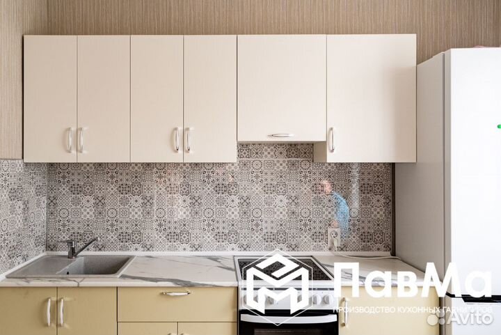 Кухонные гарнитуры с подсветкой 100*165