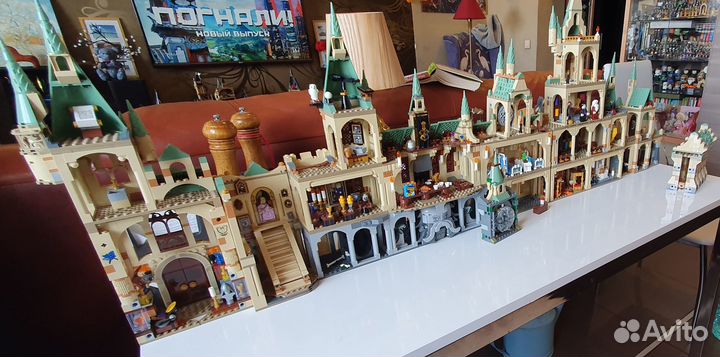 Lego Harry Potter полный Хогвартс хижина квидич