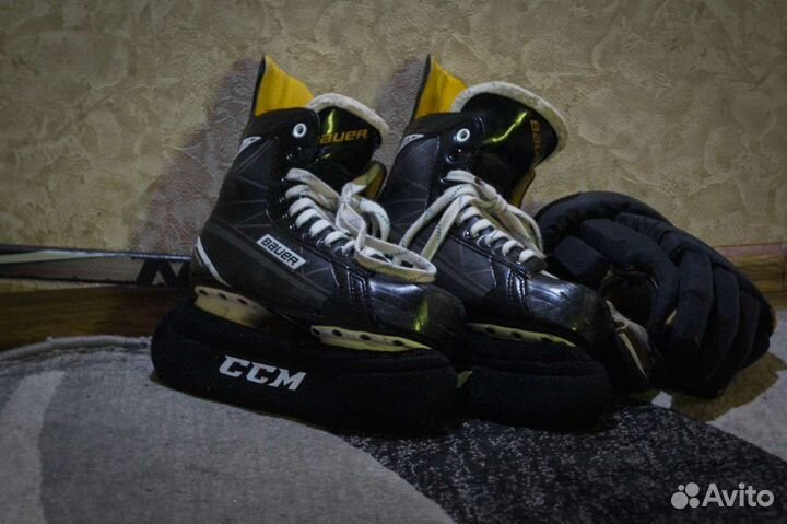 Bauer S150 с чехлами