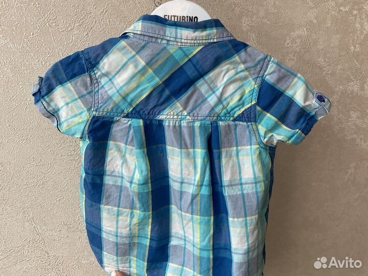 Рубашка для мальчика 86 92