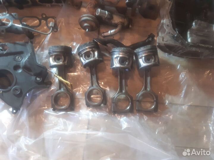 Двигатель в разборе kia sportage 2.0, D4EA