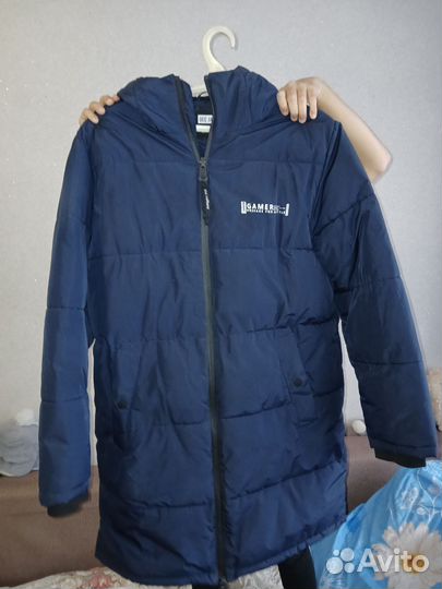 Куртка зимняя для мальчика рост 164
