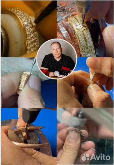 Браслет Vintage Alhambra, 5 мотивов