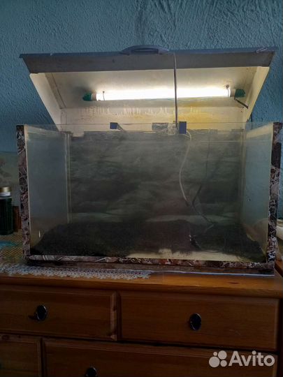 Аквариум из оргстекла б/у