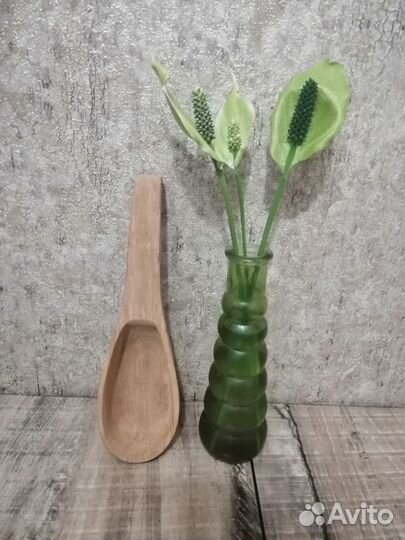 Деревянная большая ложка поварёшка, ковш, черпак