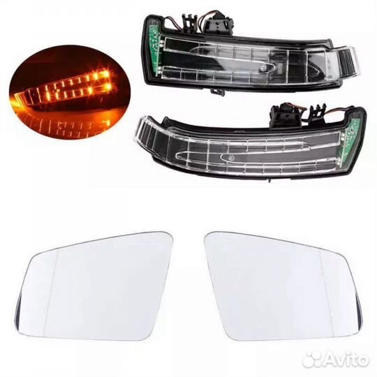 Mercedes w204 w212 w218 w221 повторитель зеркало