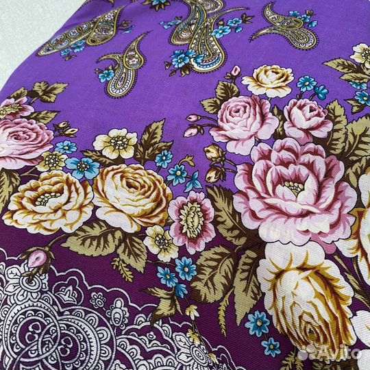 Павловопосадский платок Сказка на ночь