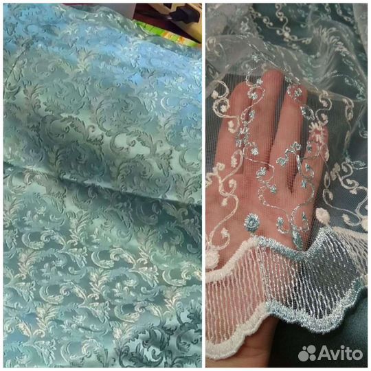 Комплект штор новый