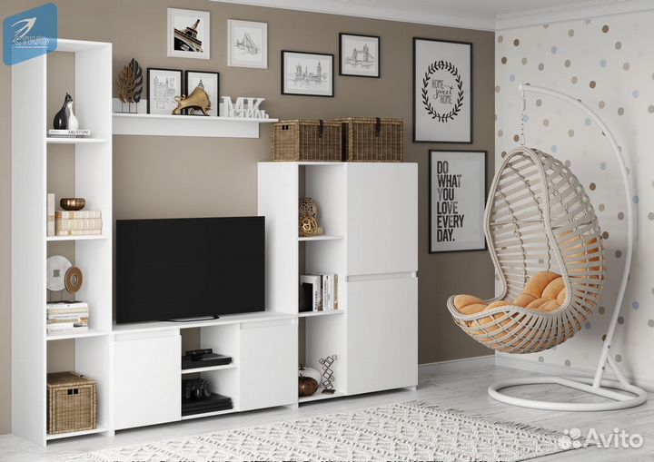 Стенка для гостиной Милано 5