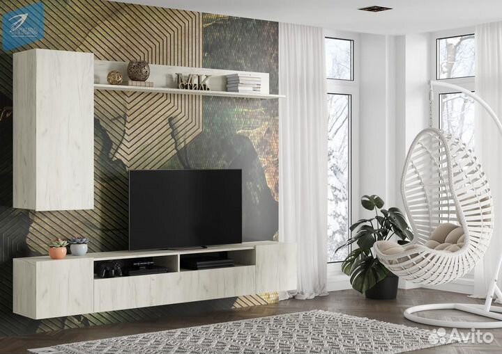 Тумба навесная для телевизора Соло