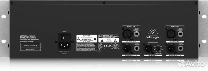 Эквалайзер Behringer FBQ6200HD