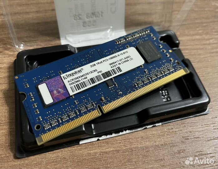Оперативная память Kingston ddr3 2gb