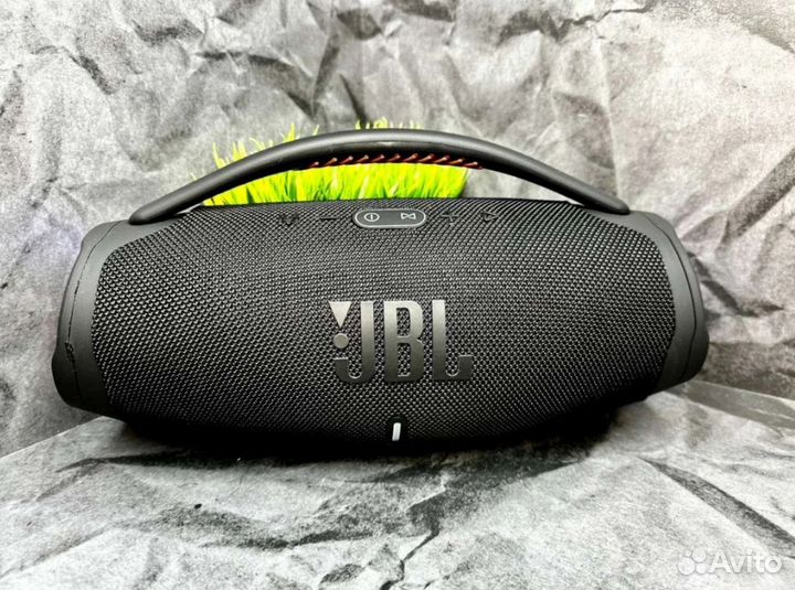 Мощная Блютуз колонка jbl boombox 3 черная
