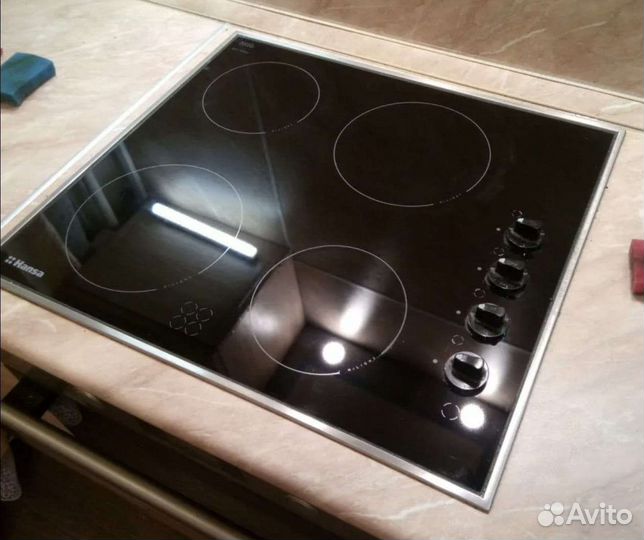 Полировка варочной плиты стеклокерамики