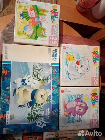 Пазлы детские