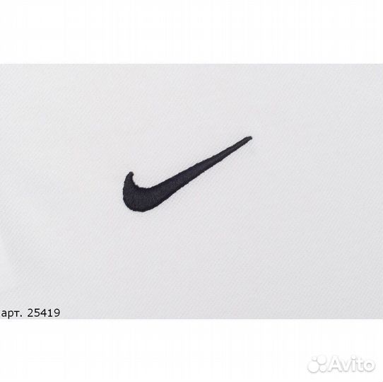 Поло Swoosh Nike белое