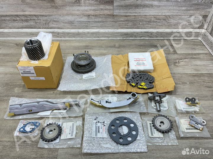 Комплект замены цепи грм 3.2 дизель 4M41 Pajero 4