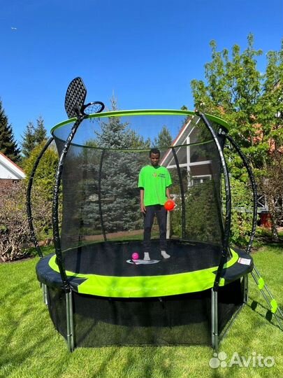 Батут с сеткой
