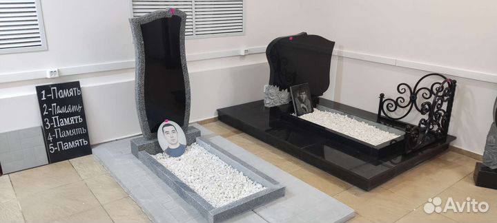 Монолитные ритуальные плиты, памятники