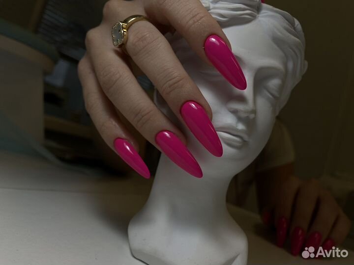Маникюр, шеллак педикюр гель лак Наращивание ногте