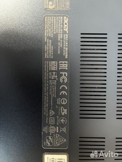 Ультрабук Acer swift 3