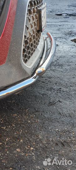 Защита переднего бампера KIA seltos