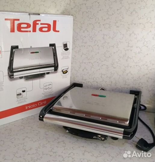 Электрогриль tefal inicio grill GC241D38