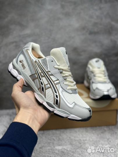 Кроссовки asics Gel-NYC Cream & Oyster Grey