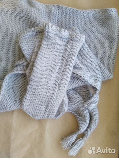 Варежки и шарф