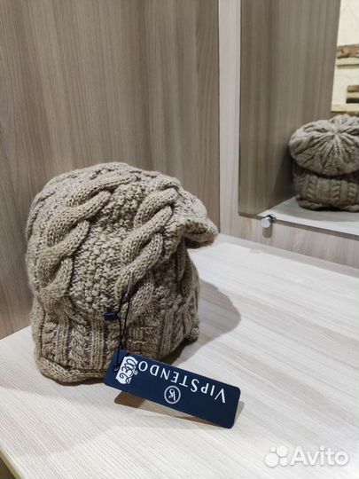 Комплект шапка и снуд женский