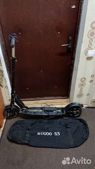 Самокат взрослый электрический бу