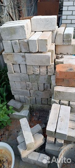 Кирпич силикатный бу