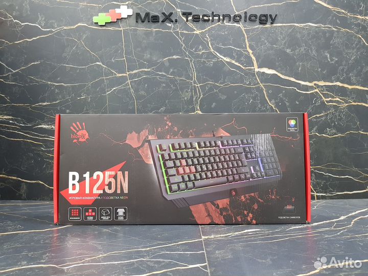 Игровая клавиатура Bloody B125N