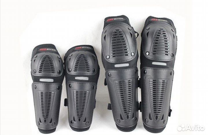 Pro-biker Наколенники + налокотники HXP-09С Black
