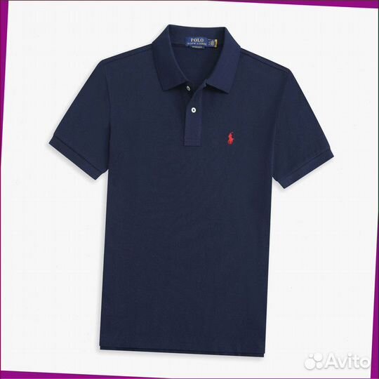 Поло футболка Polo Ralph Lauren (Лучшее качество)