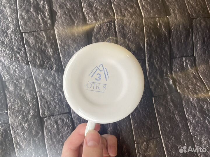 Эмалированная кружка СССР