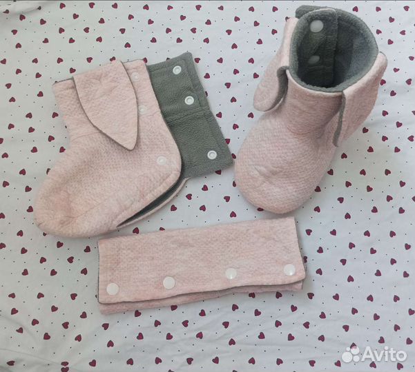 Пинетки для девочки бу