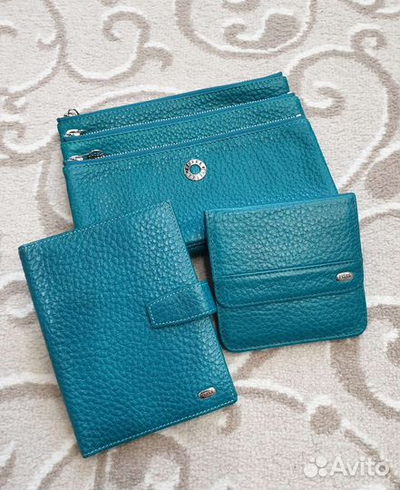 Petek косметичка кожаная обложка кошелек