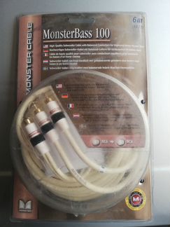Monster Cable MonsterBass 100 6m (новый)